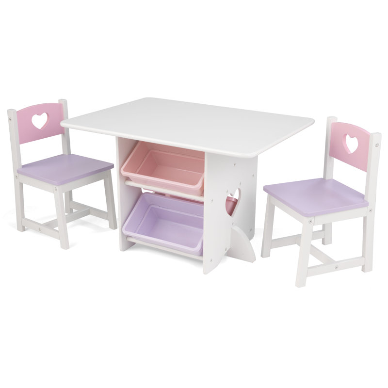 Kidkraft heart table on sale